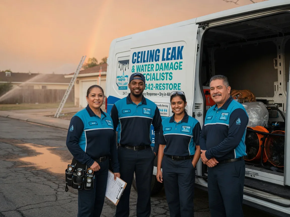 Ceiling Leak Cleanup company in Mertzon, TX