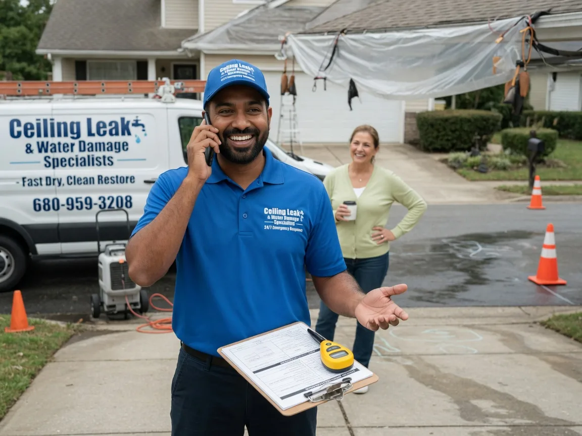 Ceiling Leak Cleanup Mertzon, TX FAQs